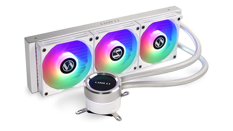 Lian Li Galahad 360 (white) - CPU fan - LDLC | Holy Moley